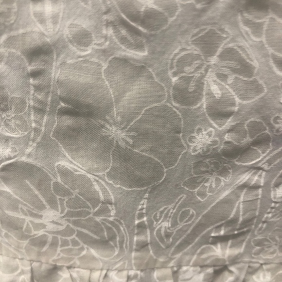 Club Monaco Boho Embroidered White Medium Cottagecore Maxi Sundress - Picture 3 of 5